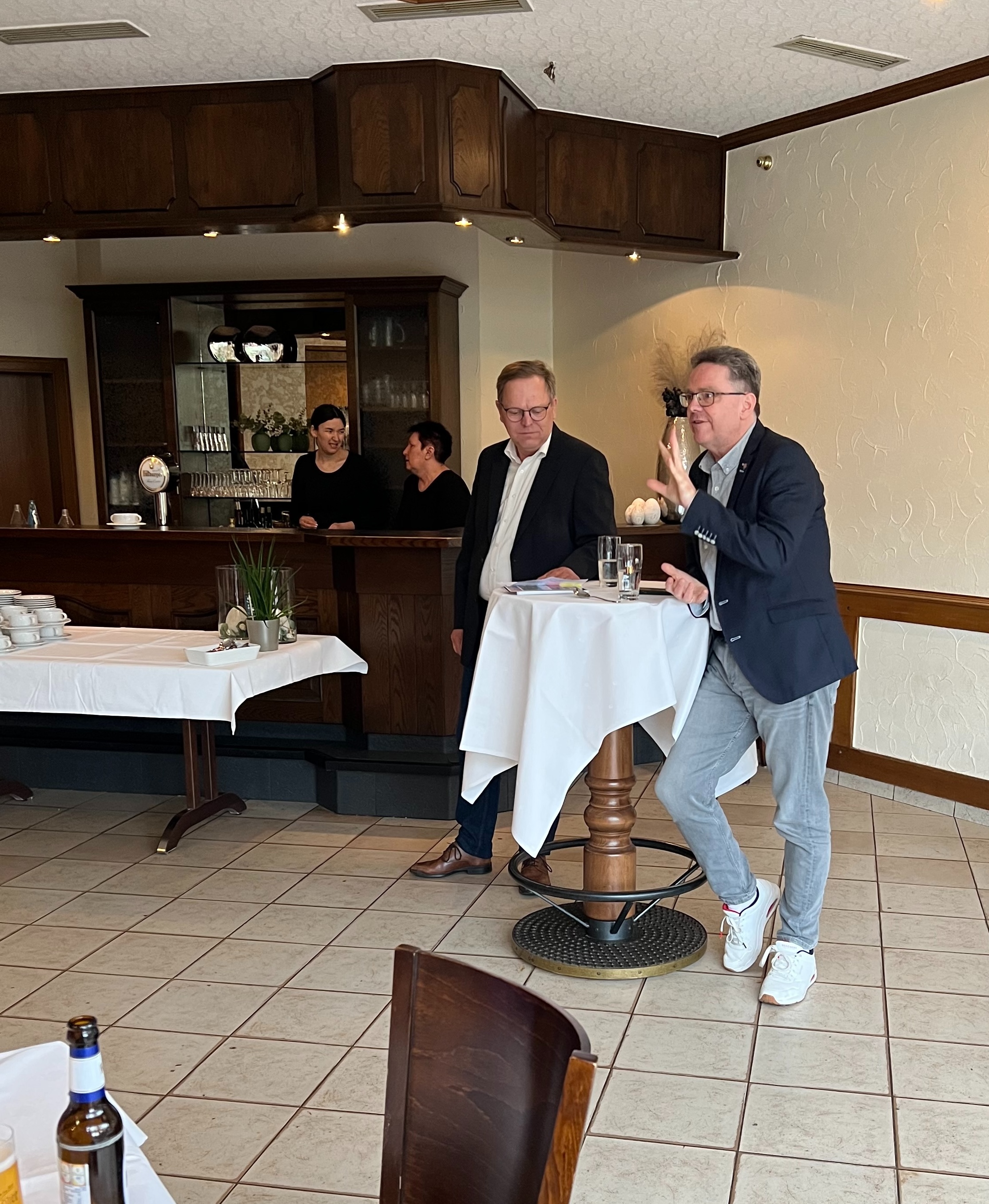 Franz-Josef Evers und Marcus Drees